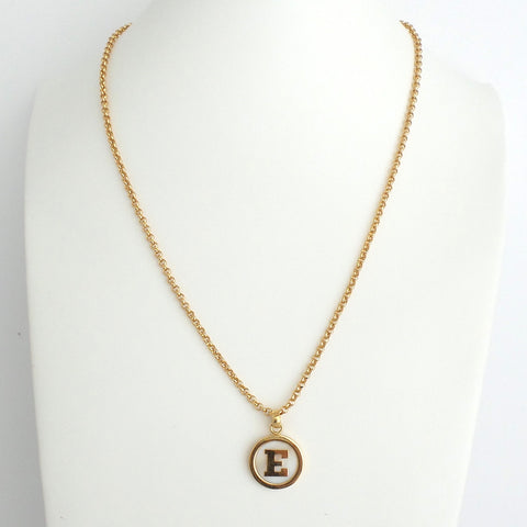 Mother-Of-Pearl Initial Necklace in 14kt Yellow Gold | Ross-Simons
